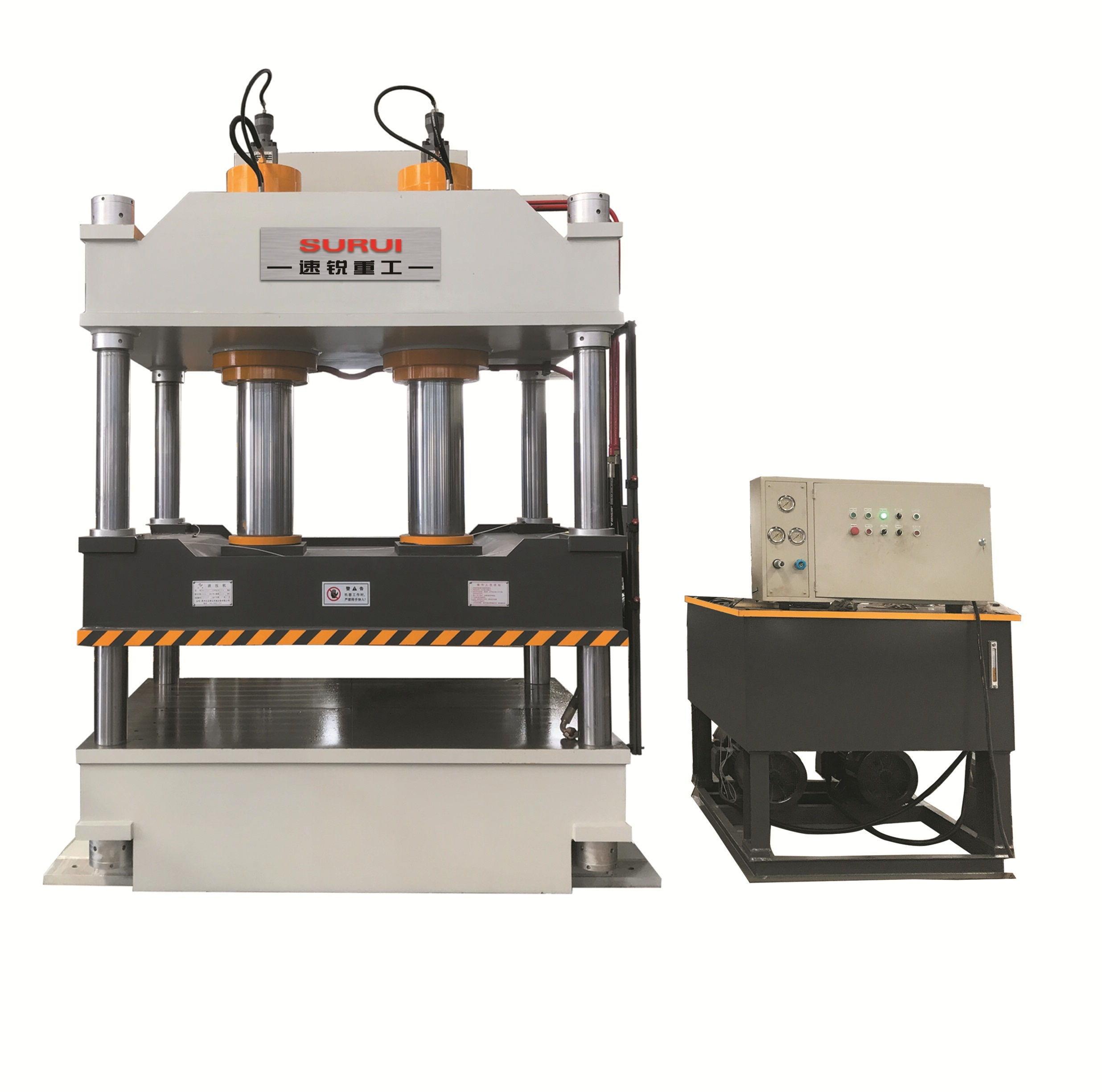 四(si)柱雙缸(gang)液壓機(ji)