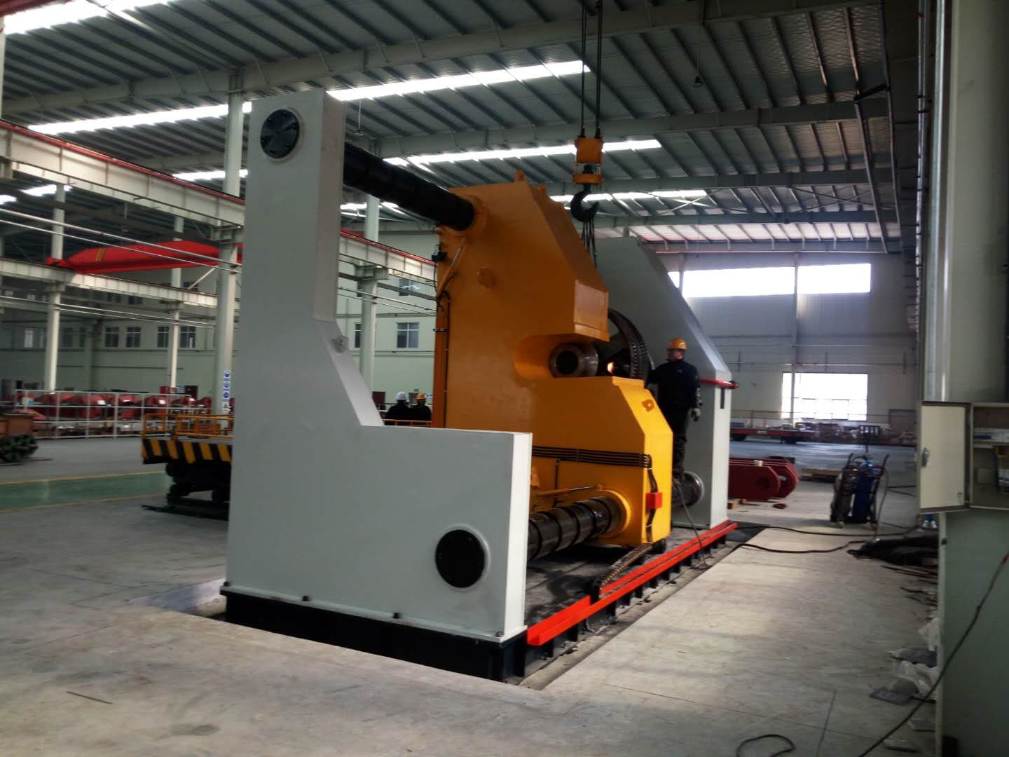 315T輪軸壓(ya)裝機